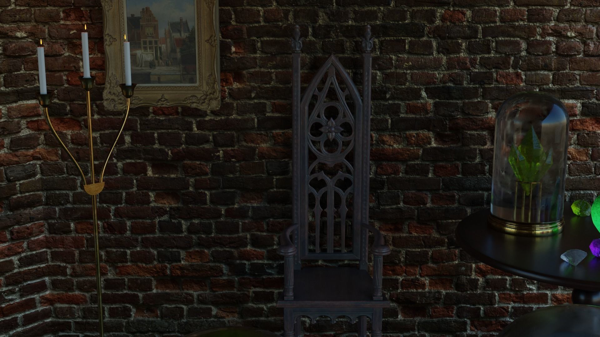 Wizard Chamber 3D model_5