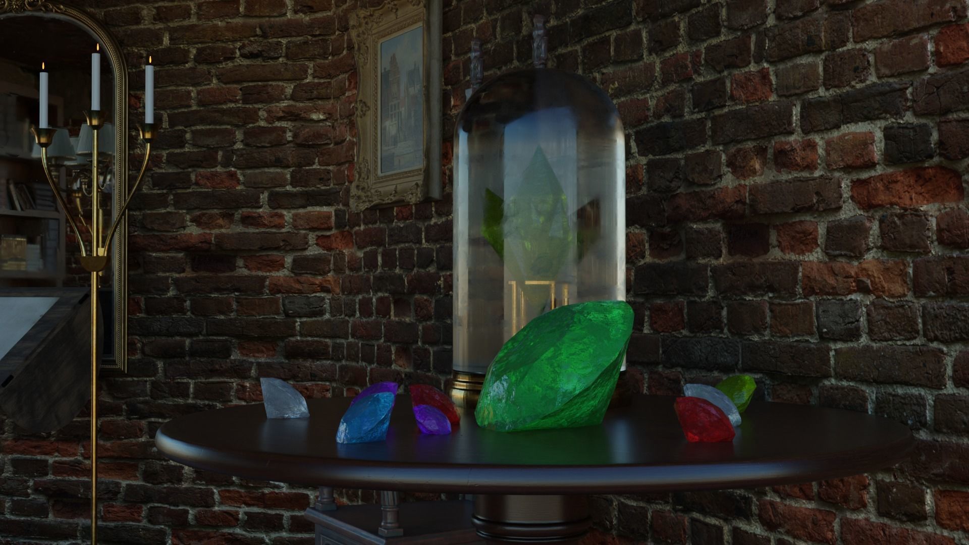 Wizard Chamber 3D model_6