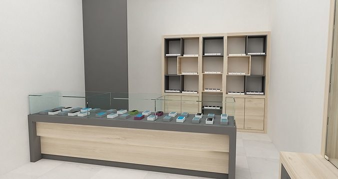 phone store 3D model