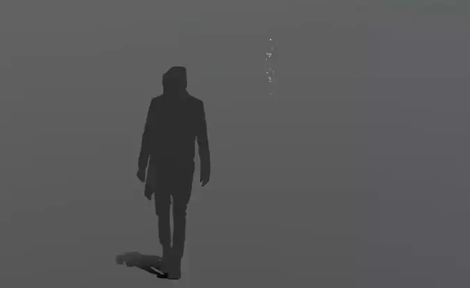 FeatherShootDown 30 Low-poly 3D model