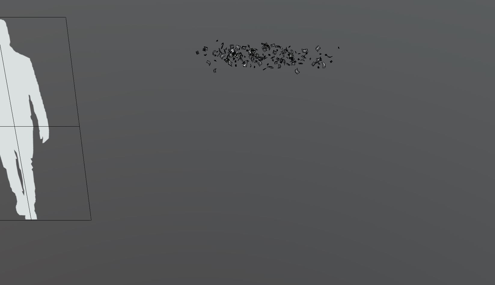 FeatherShoot02 150 Low-poly 3D model_3