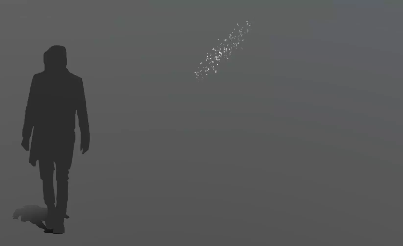 FeatherShoot01 300 Low-poly 3D model_0