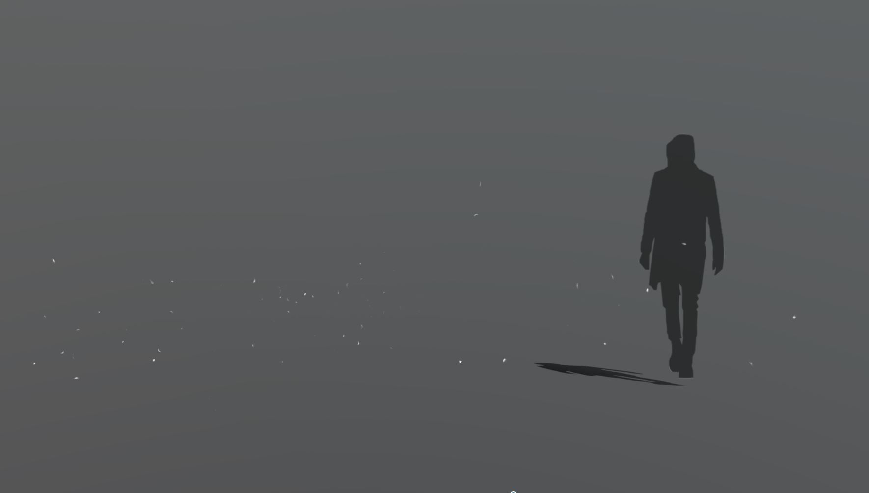 Feather Wind blows 100 feathers Low-poly 3D model_2