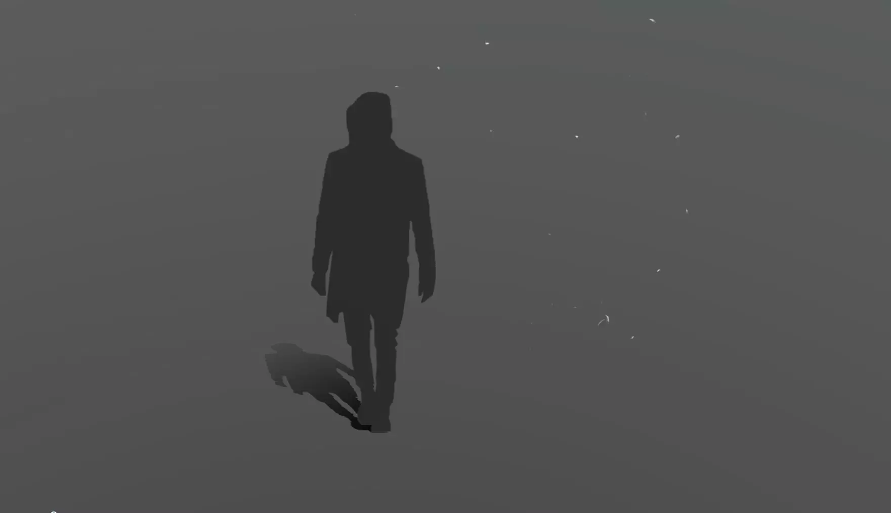 Feather Explosion 30 feathers Low-poly 3D model_0