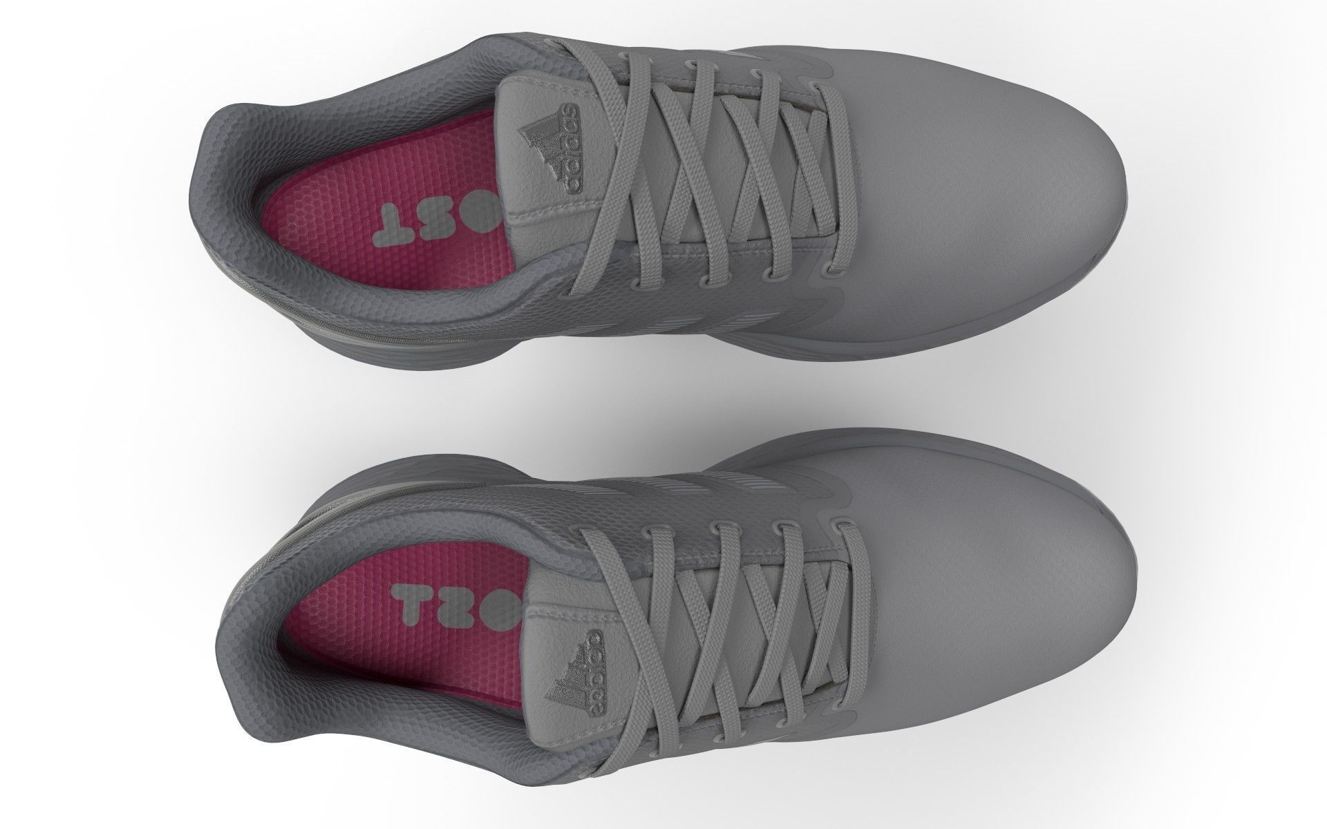 Casual Shoe Low-poly 3D model_5