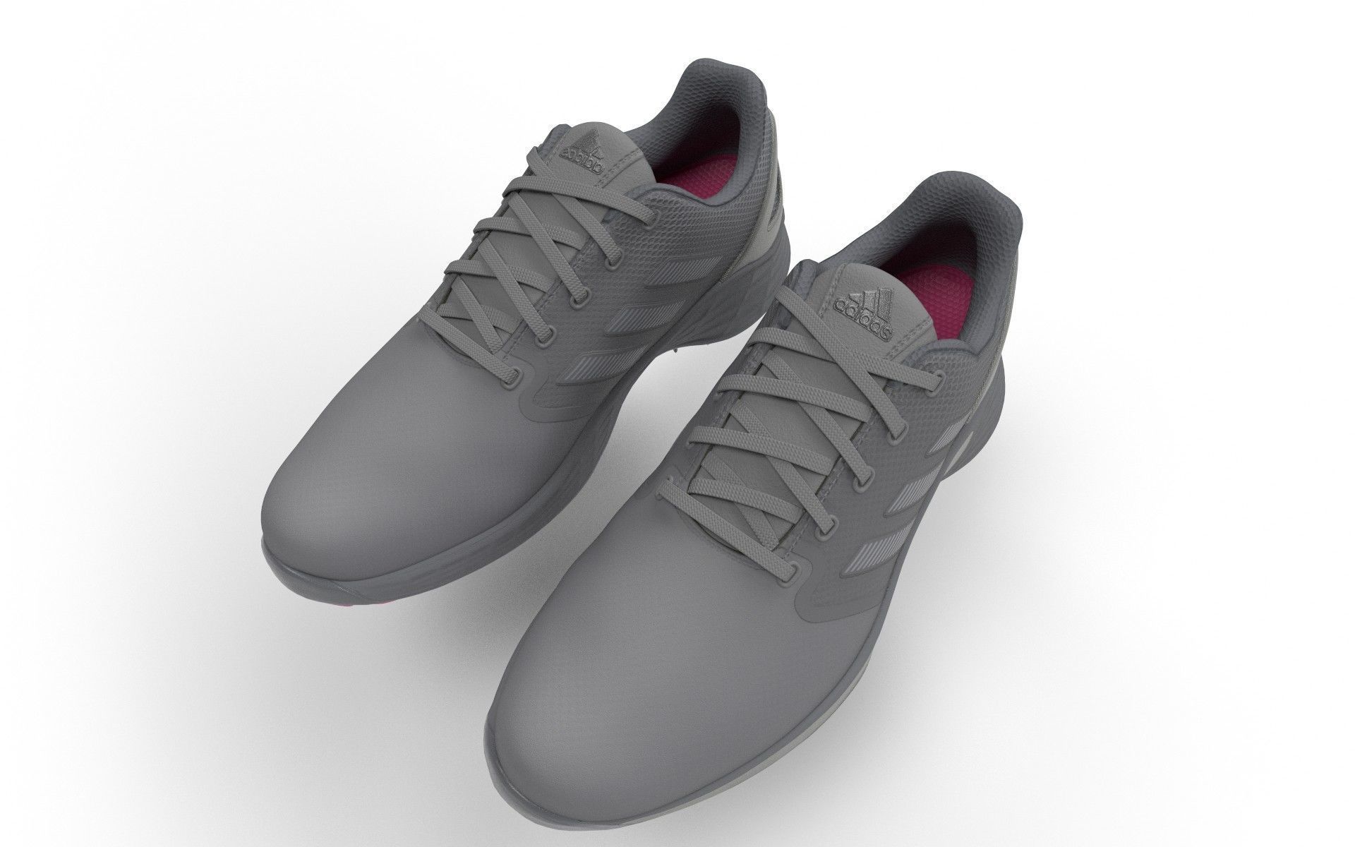 Casual Shoe Low-poly 3D model_1