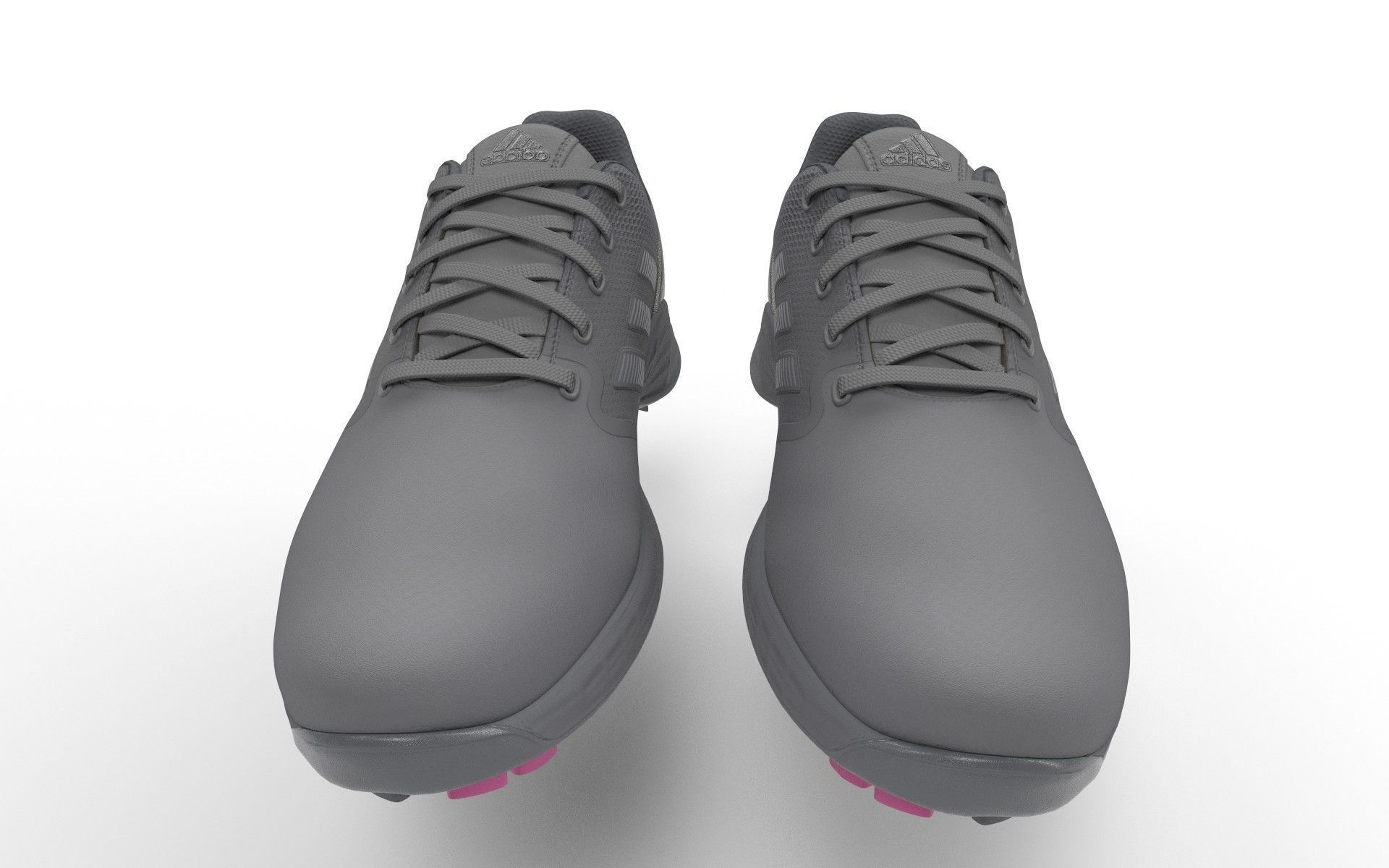 Casual Shoe Low-poly 3D model_2