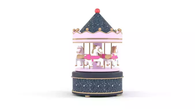 Carousel Music Box