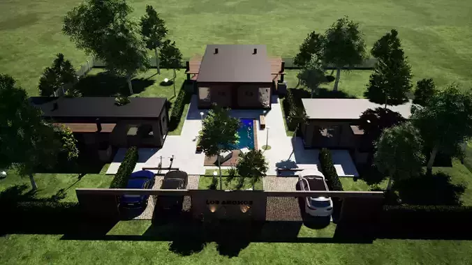 SKP Country complex house - LOS AROMOS