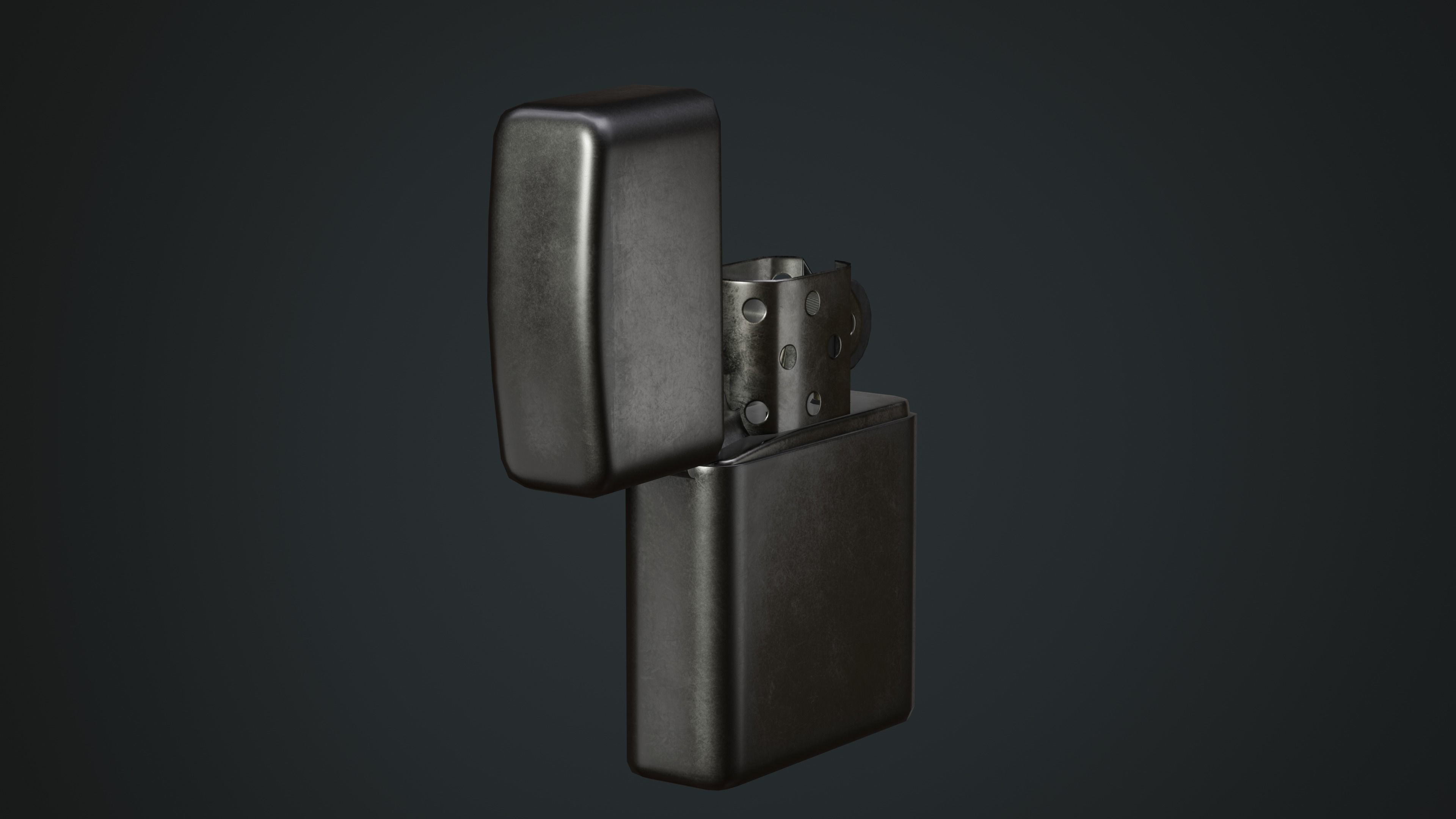 Lighter Low-poly 3D model_2