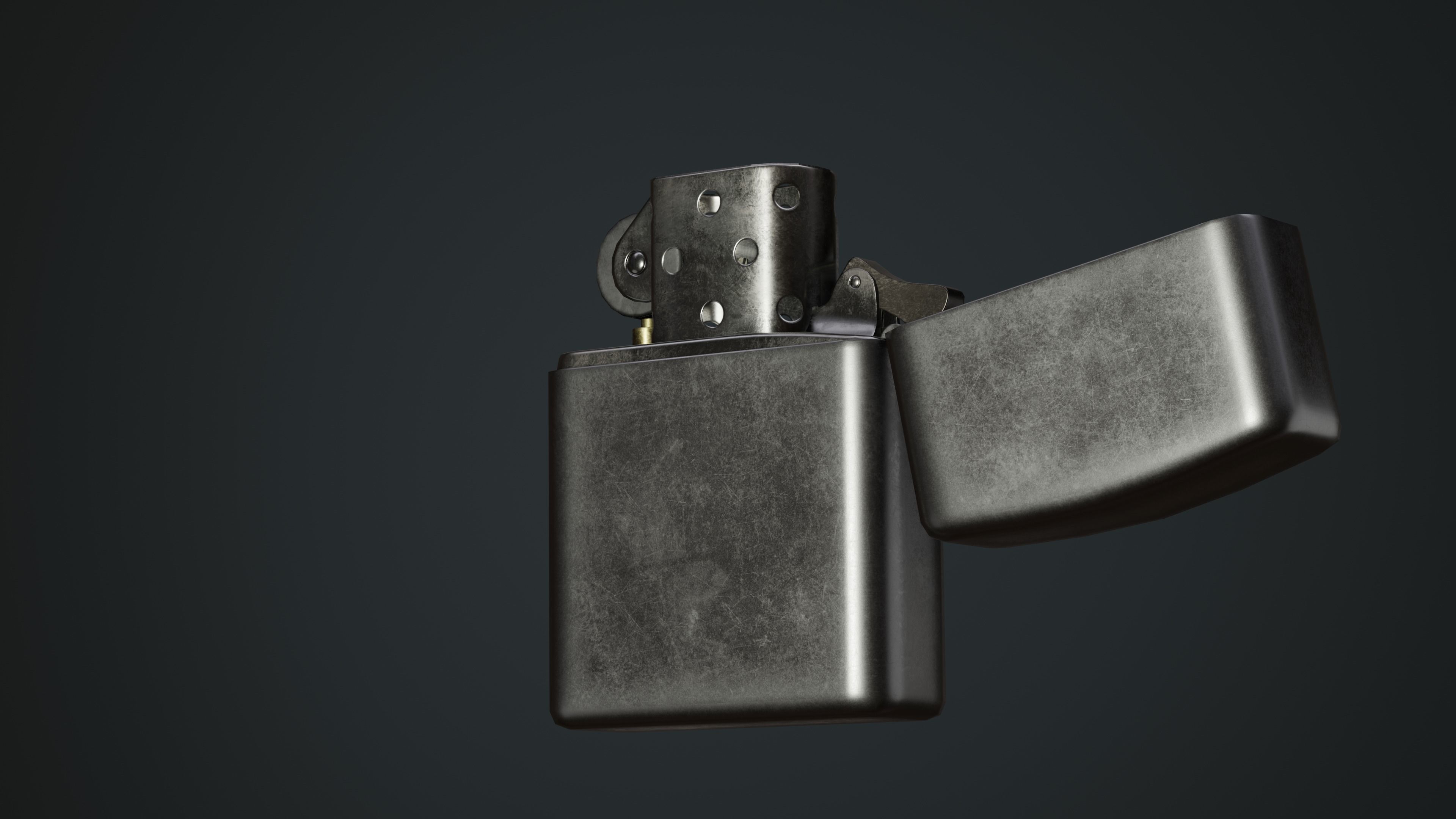 Lighter Low-poly 3D model_5