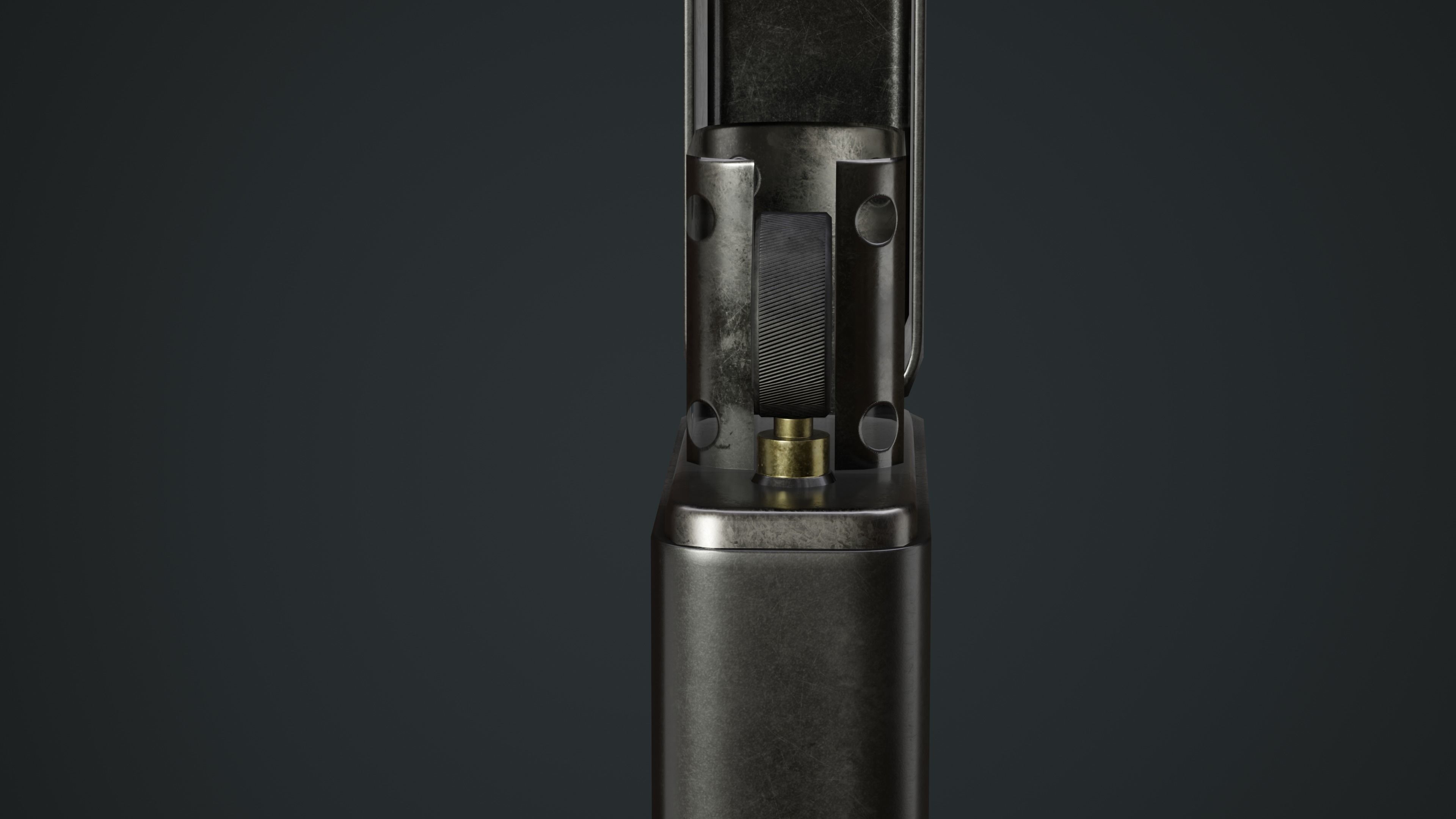 Lighter Low-poly 3D model_11