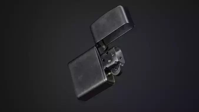 Lighter Low-poly 3D model