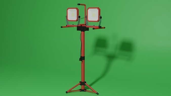 Lampa light stand Low-poly 3D print model