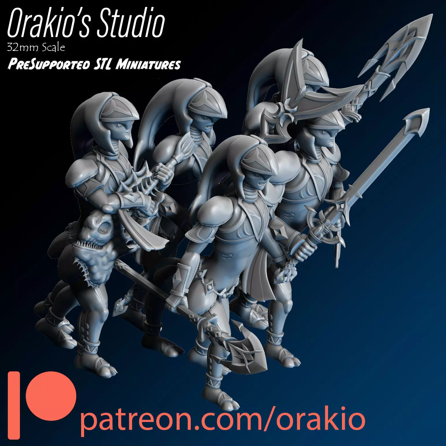 Zaros Fighters 3D print model