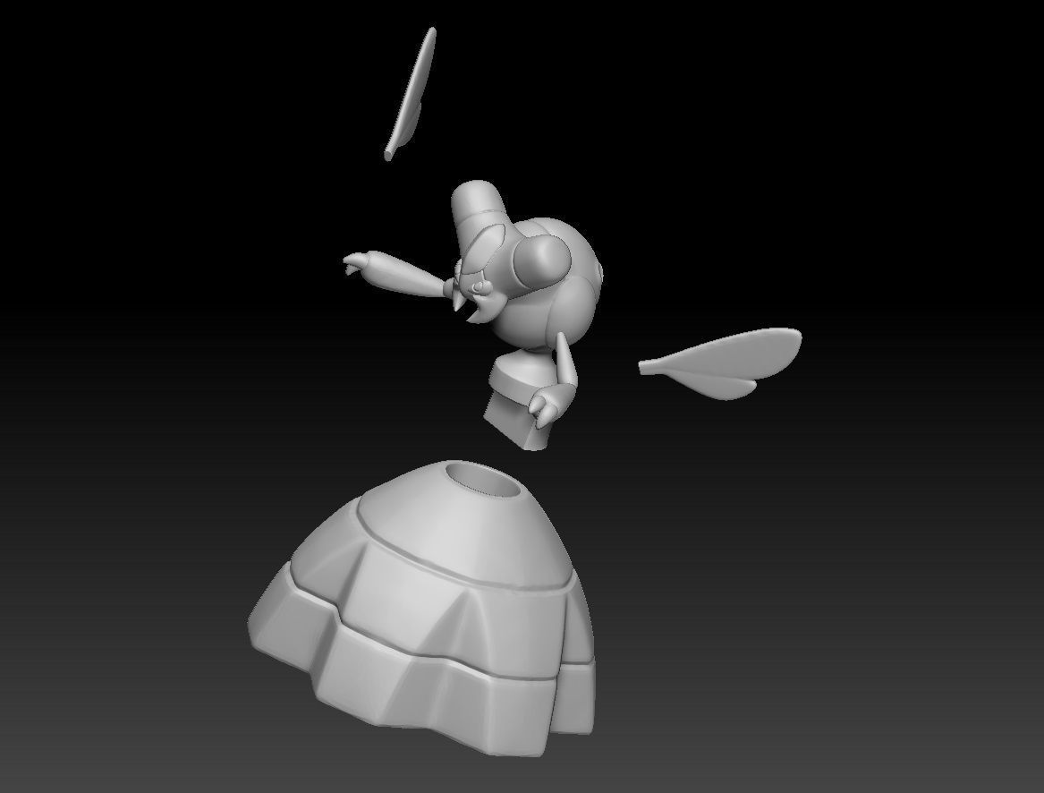 Pokemon Combee Vespiquen 3D print model_4