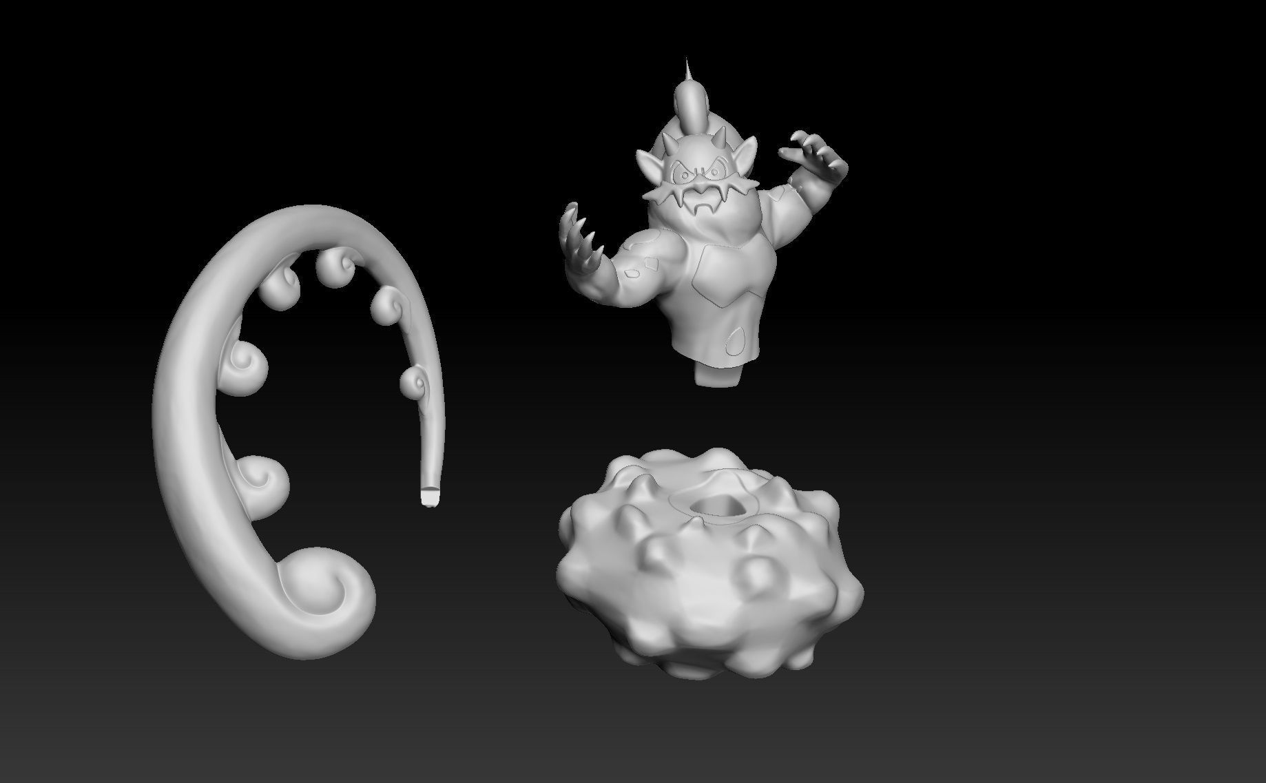 Pokemon Tornadus 3D print model_2