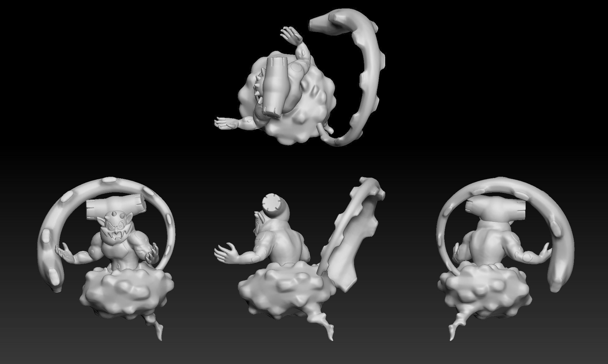 Pokemon Landorus 3D print model_1