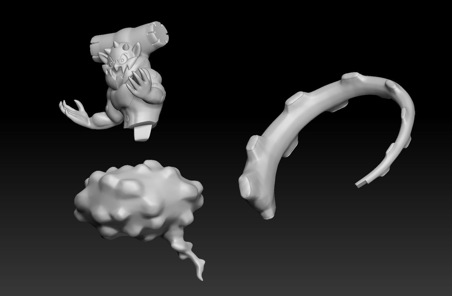 Pokemon Landorus 3D print model_2