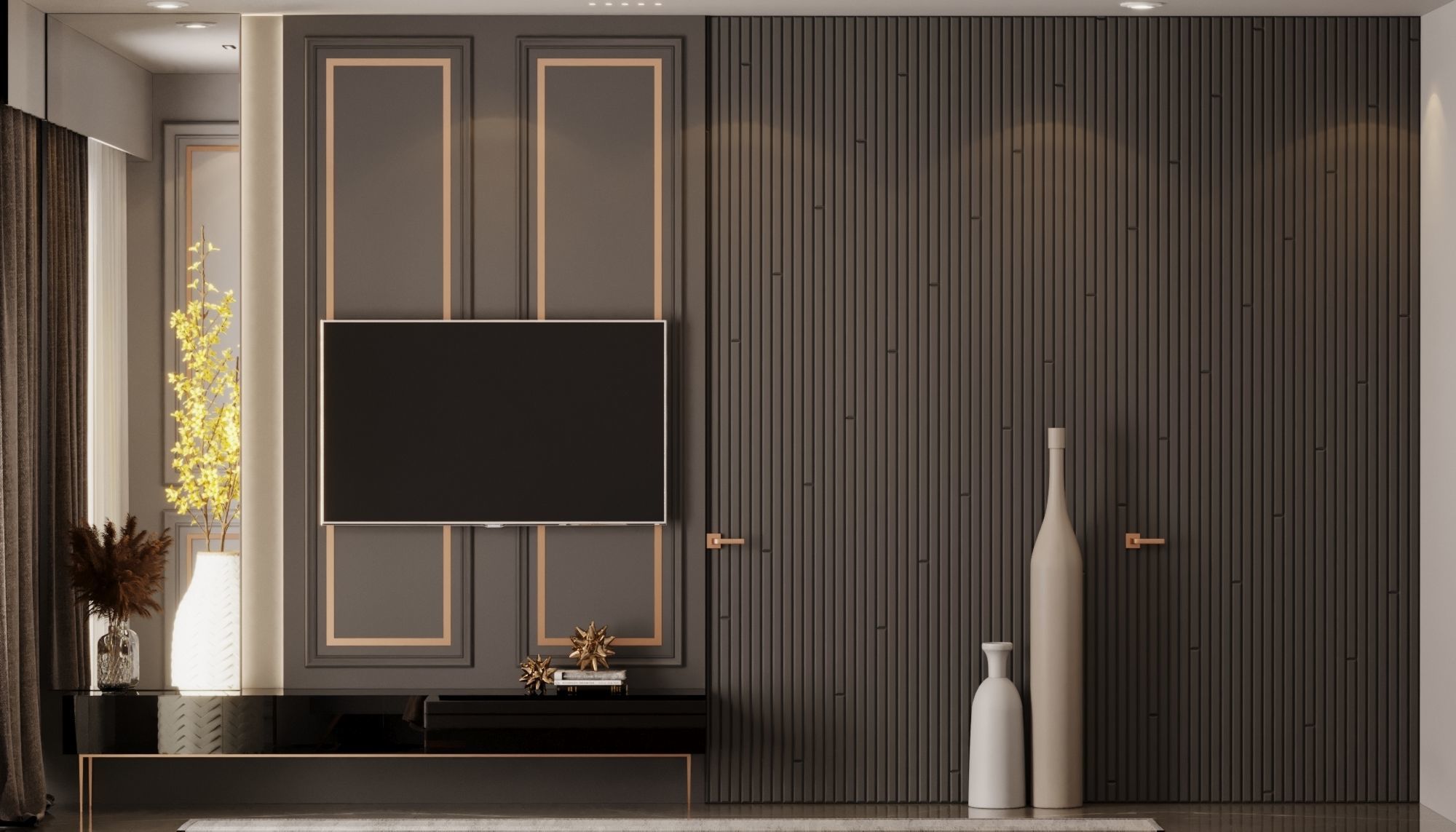 Bedroom design interior scene 3D model 3D model 3D model_2