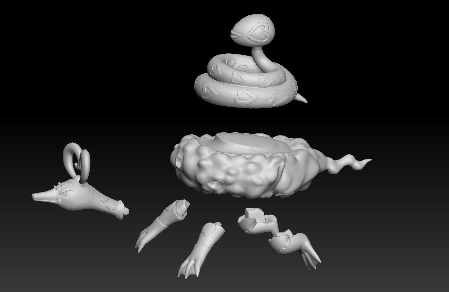 Pokemon Enamorus Therian 3D print model_2