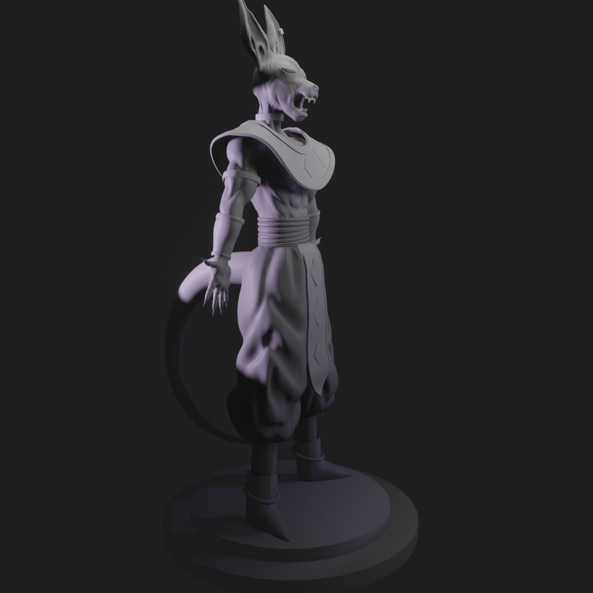 Lord Beerus - God of Destruction 3D model_6