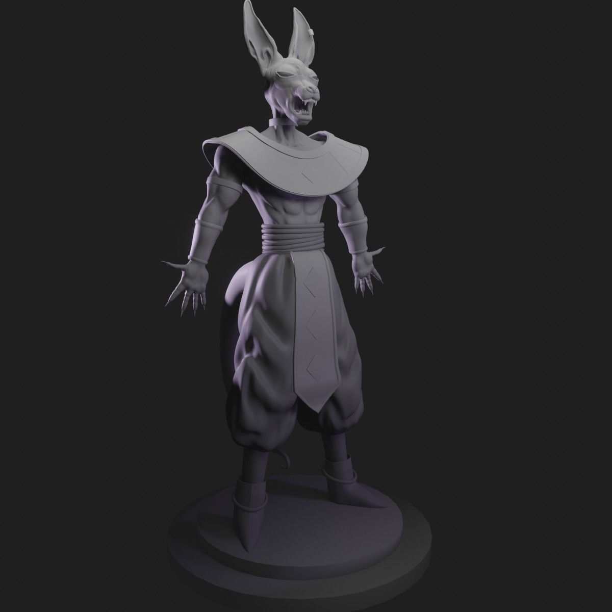 Lord Beerus - God of Destruction 3D model_7
