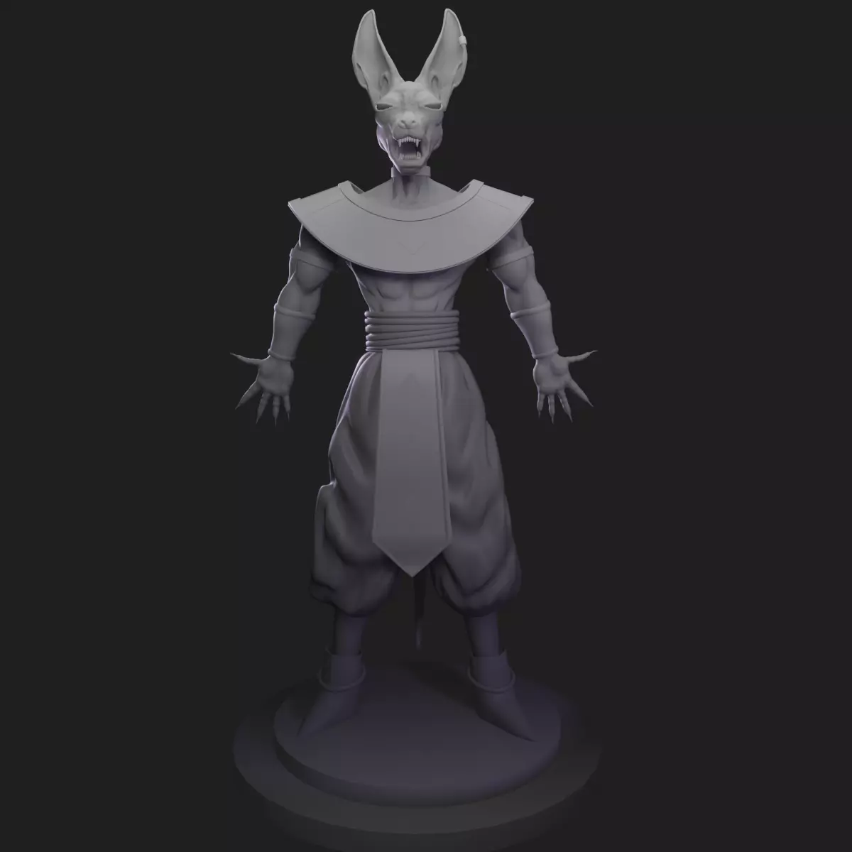 Lord Beerus - God of Destruction 3D model_0