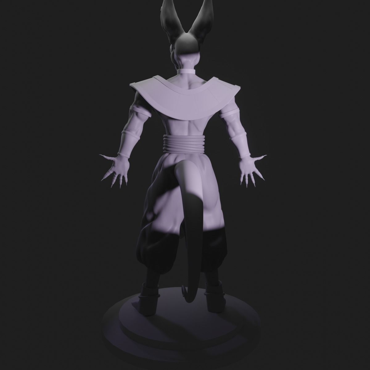 Lord Beerus - God of Destruction 3D model_4