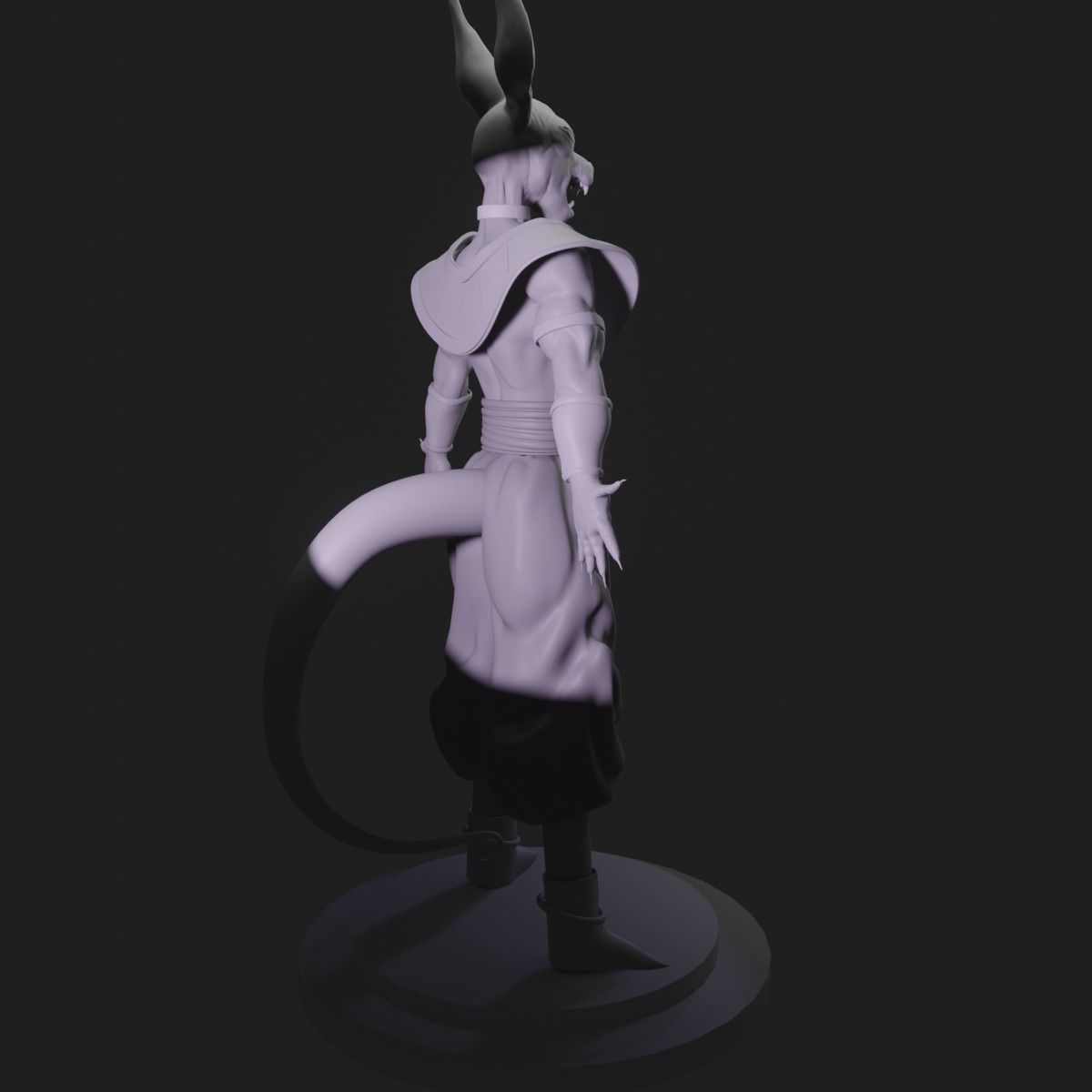 Lord Beerus - God of Destruction 3D model_5