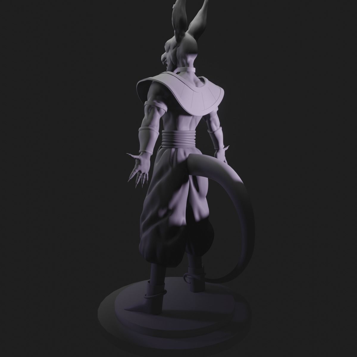 Lord Beerus - God of Destruction 3D model_3
