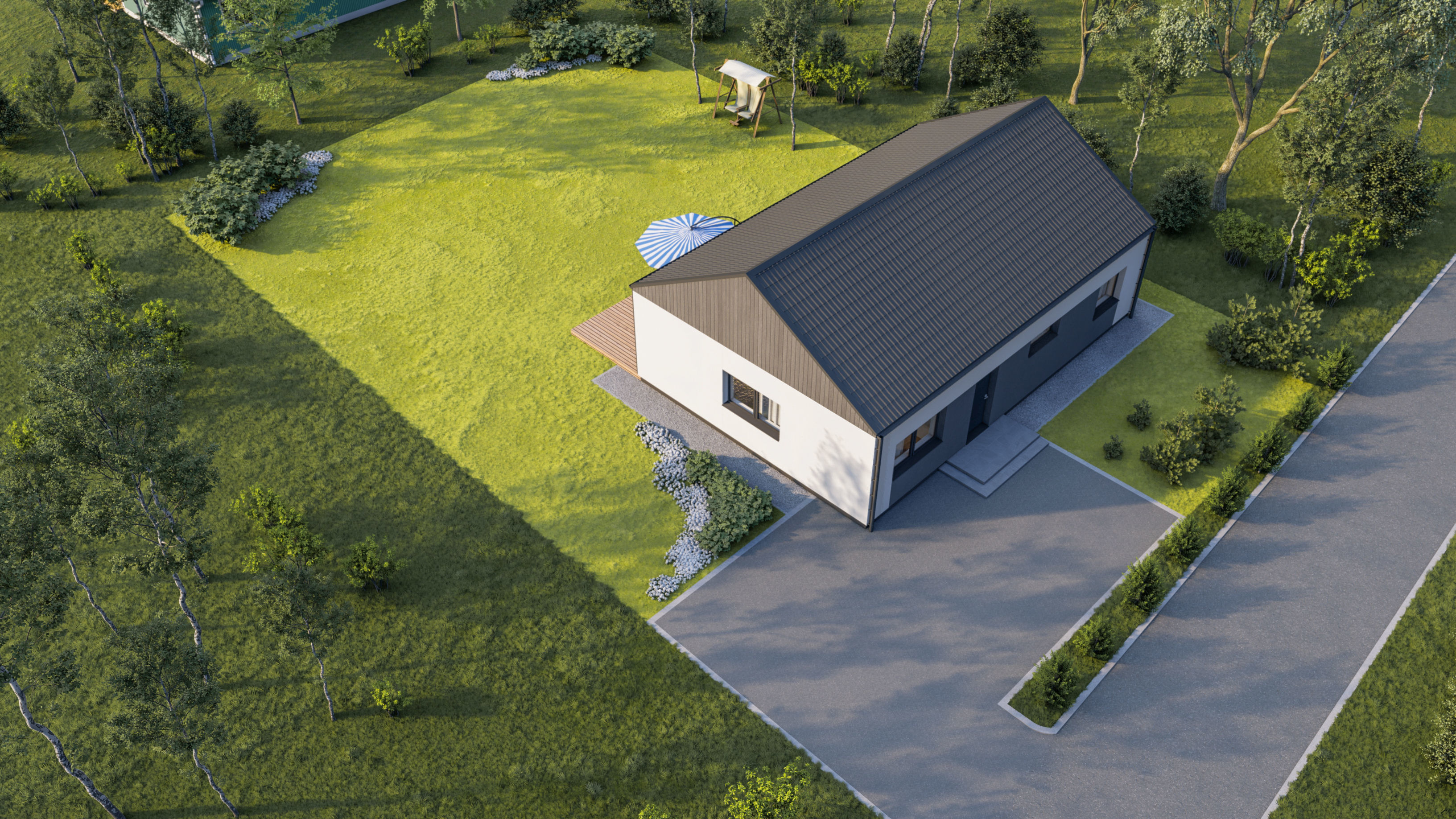 SIMPLE HOUSE ARCHICAD SKETCHUP LUMION 12 3D model_7