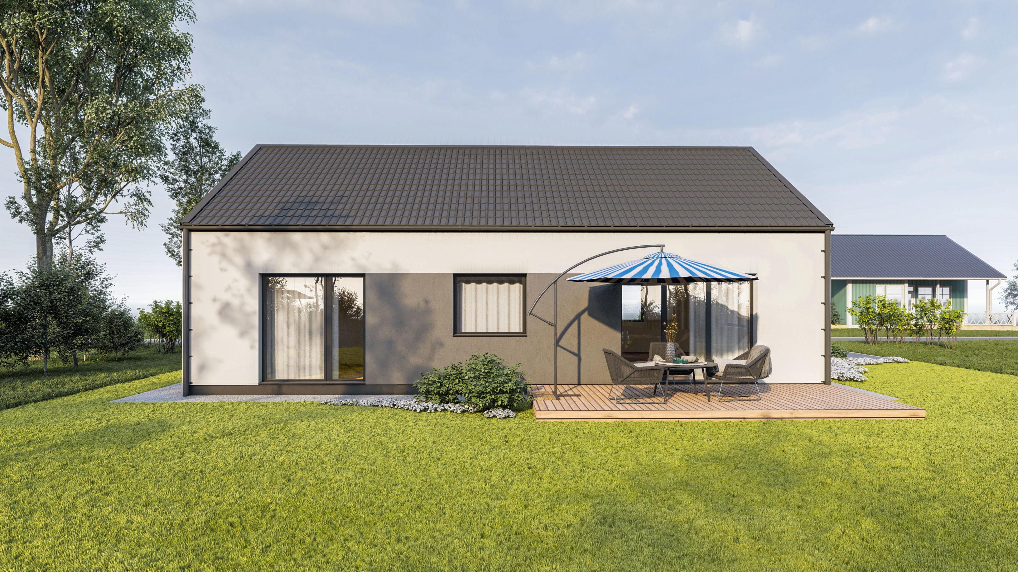 SIMPLE HOUSE ARCHICAD SKETCHUP LUMION 12 3D model_9