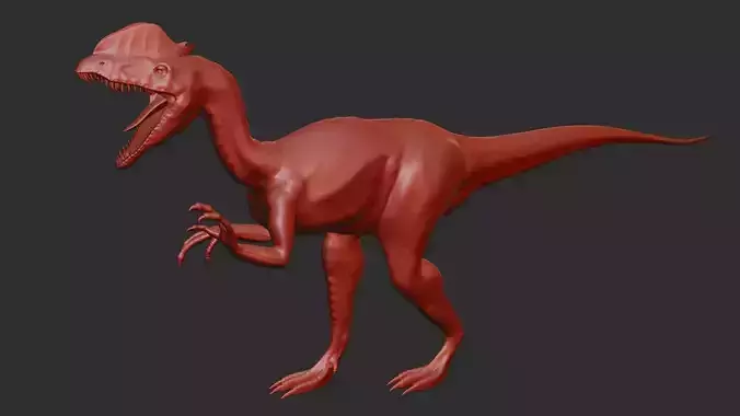 Dilophosaur 3D Model  3D model