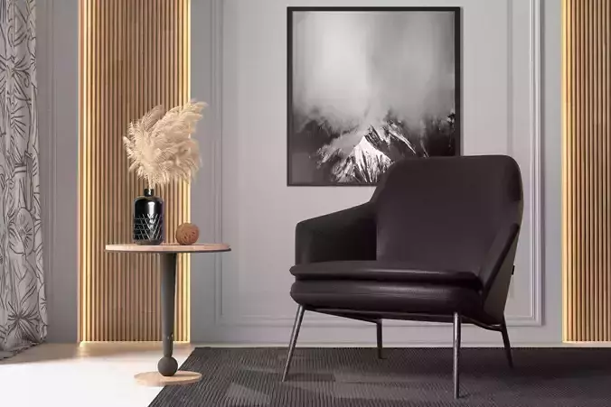 Furniture Design Low-poly 3D model