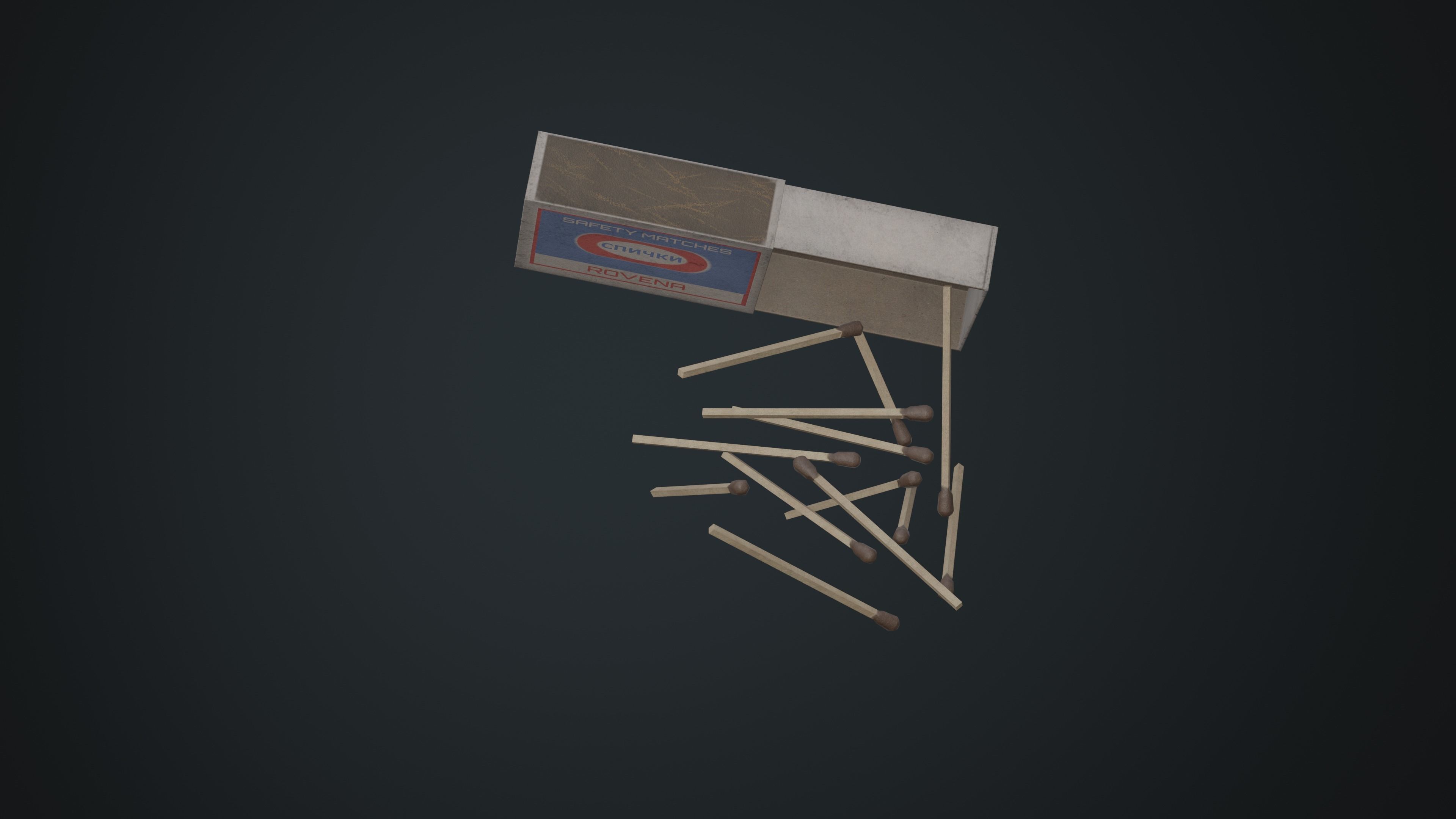 Survival Items Pack Low-poly 3D model_7