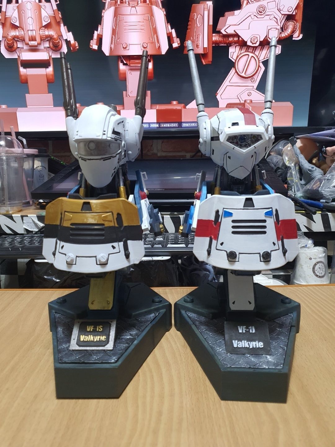 MACROSS VF-1J bust 3D print model_5
