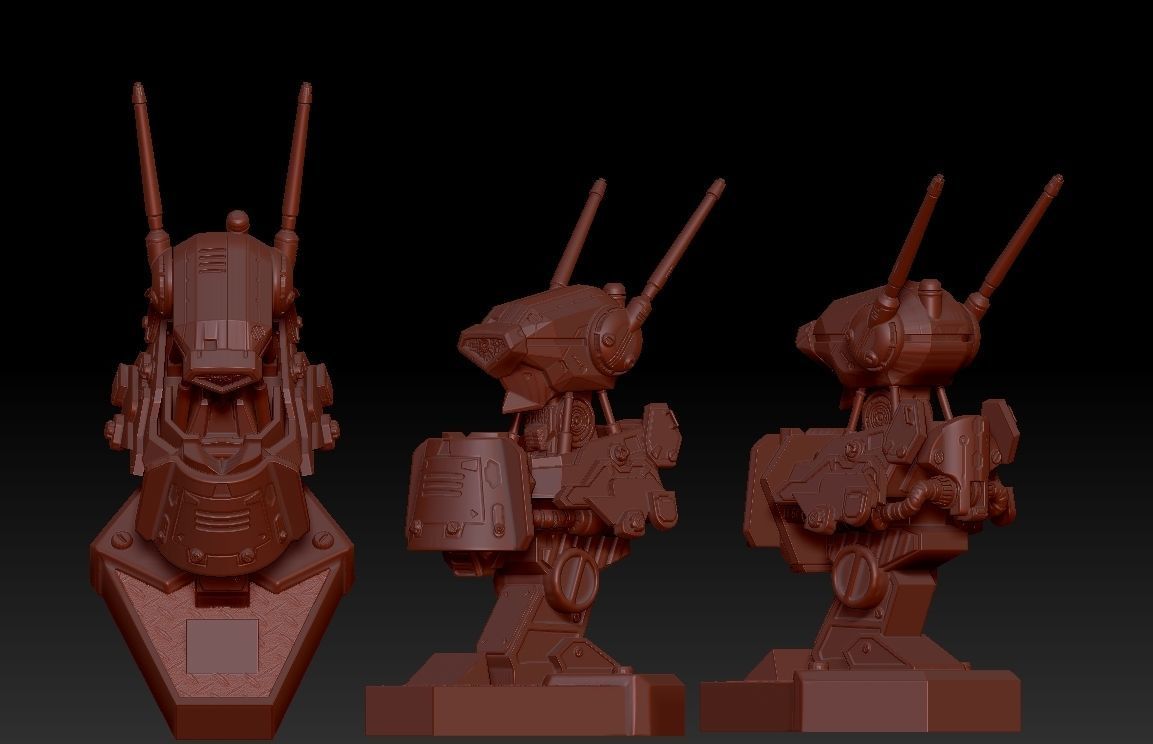 MACROSS VF-1J bust 3D print model_8