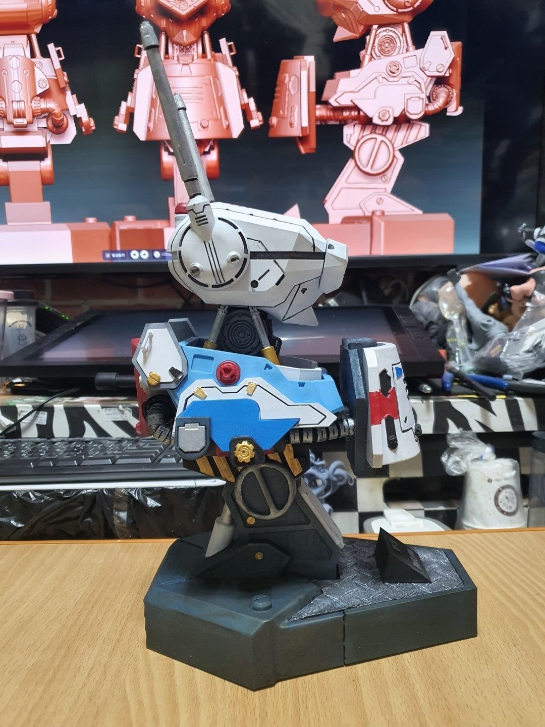 MACROSS VF-1J bust 3D print model_2