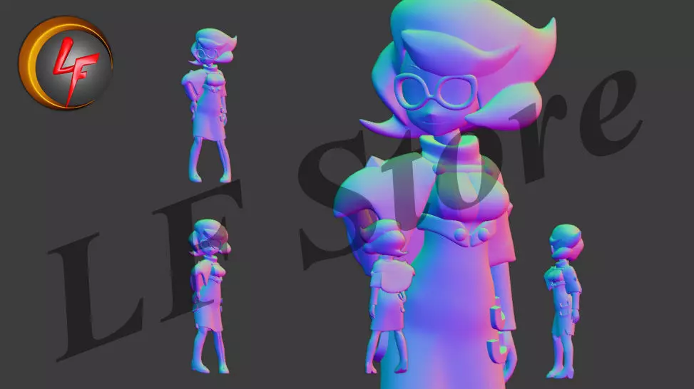 Pokemon Wicke 3D model_0