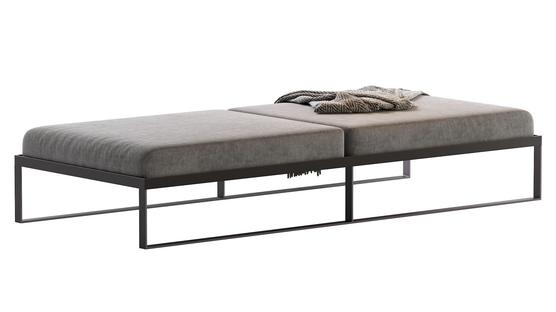 Garden Easy Daybed 3D model_3