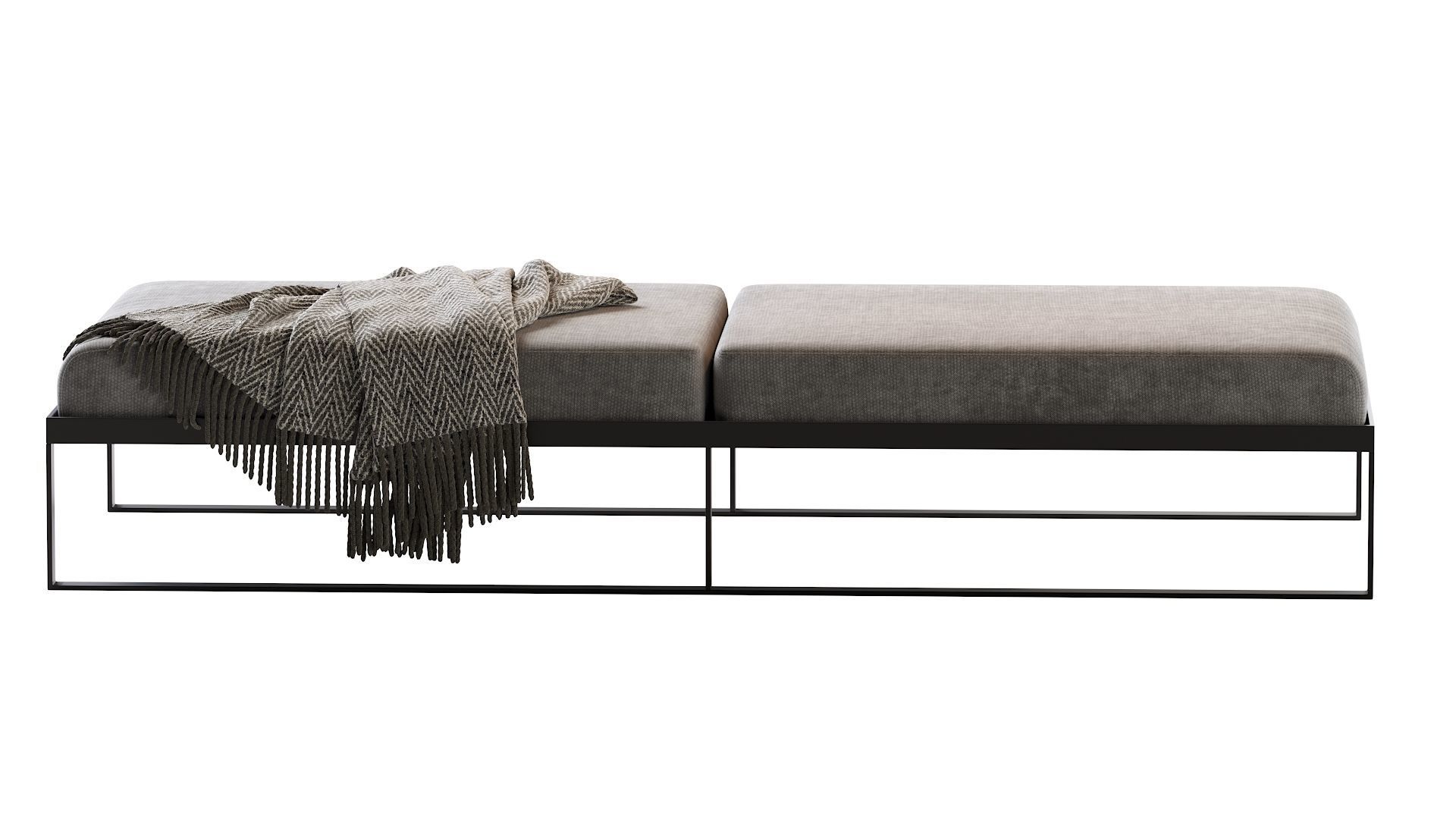 Garden Easy Daybed 3D model_10