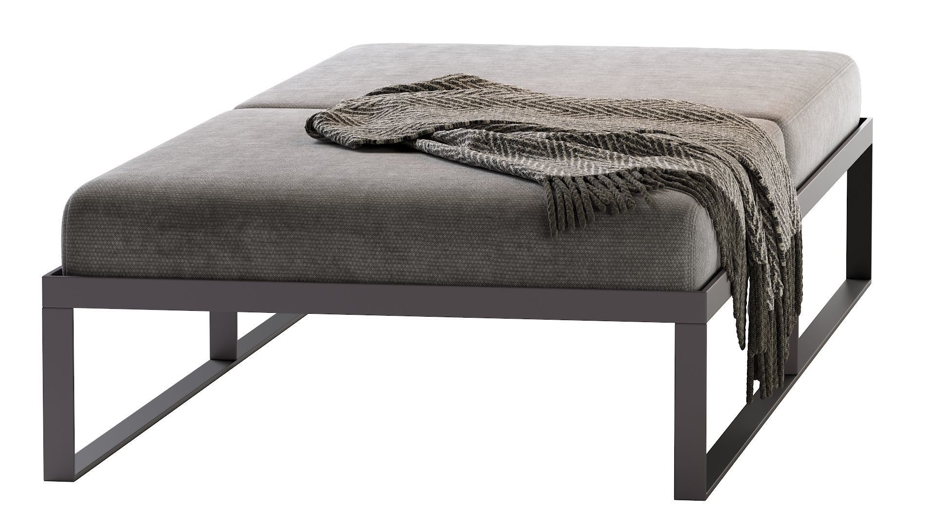 Garden Easy Daybed 3D model_16