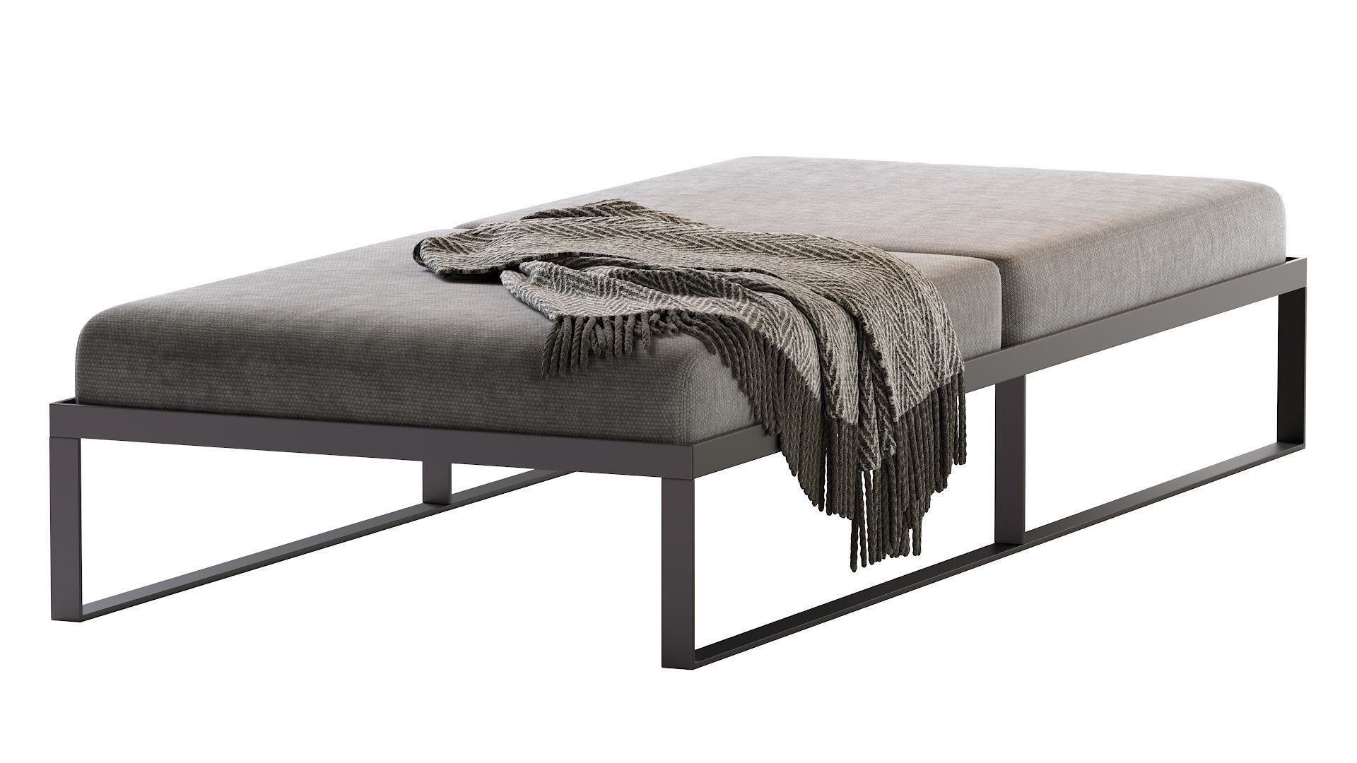 Garden Easy Daybed 3D model_7