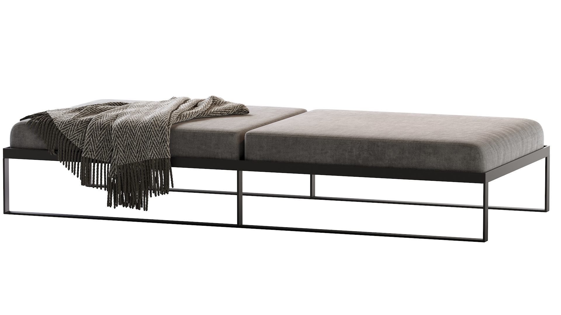 Garden Easy Daybed 3D model_11