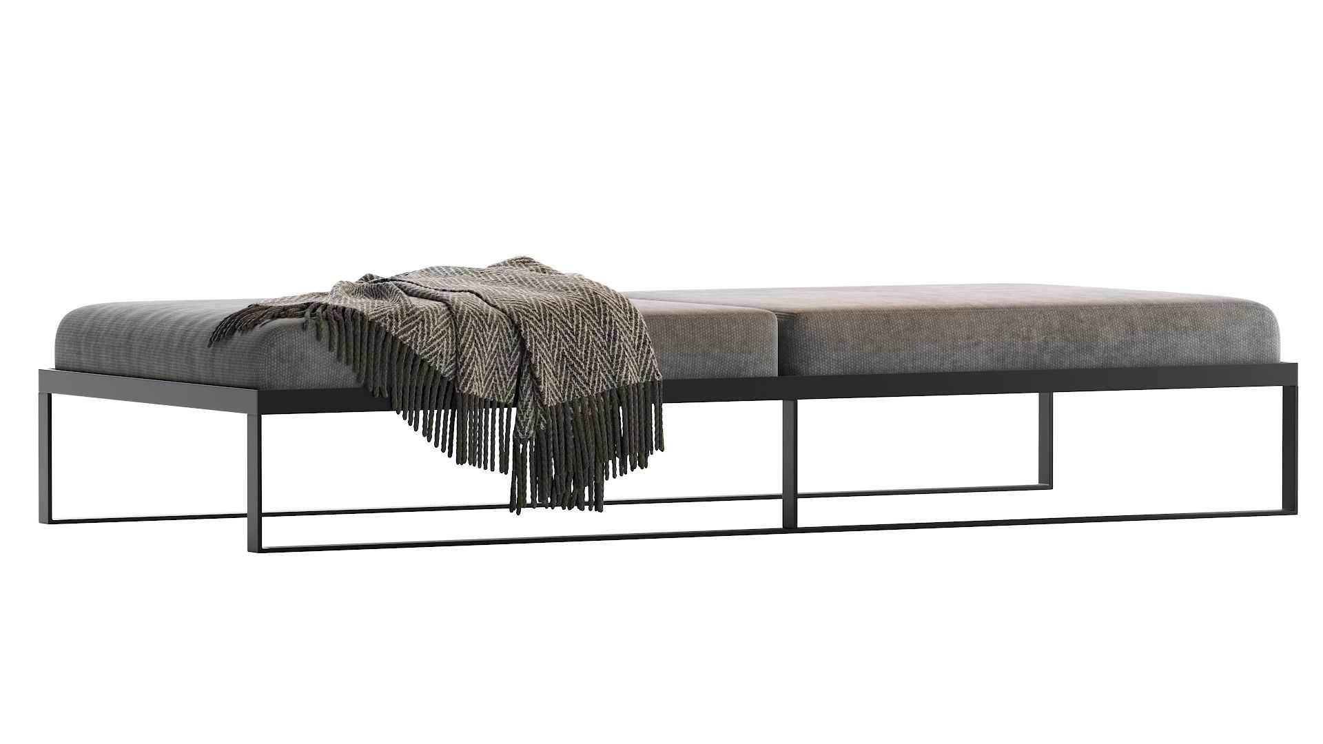 Garden Easy Daybed 3D model_17