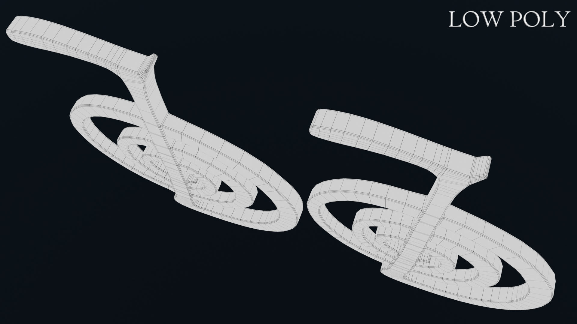 Cho Ku Rei Low-poly 3D model_84