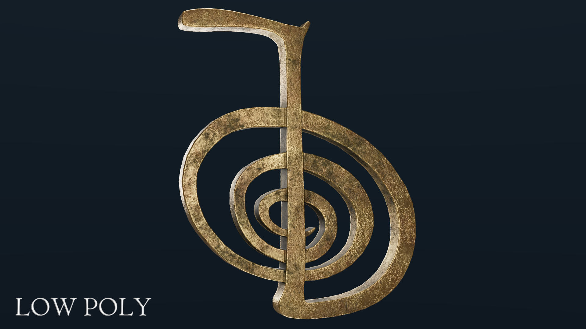 Cho Ku Rei Low-poly 3D model_38