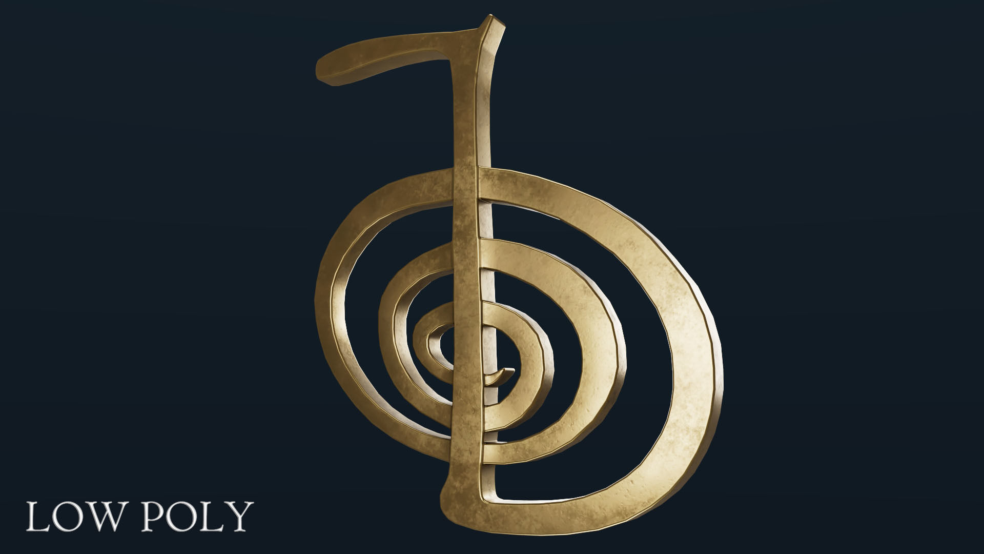 Cho Ku Rei Low-poly 3D model_57