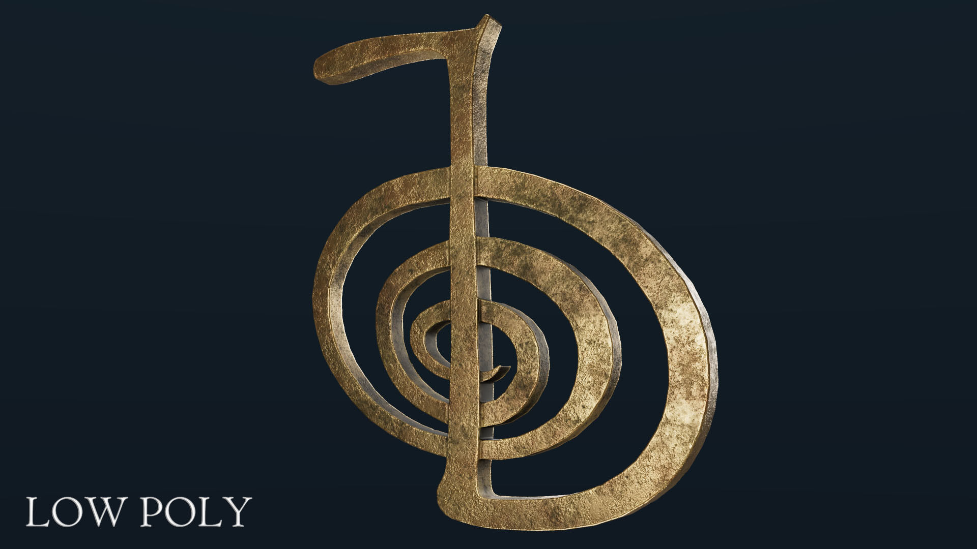 Cho Ku Rei Low-poly 3D model_56